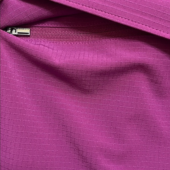 NWOT Athleta Boundless Popover Cropped Jacket  Magenta Pink Size XXS - Picture 5 of 9